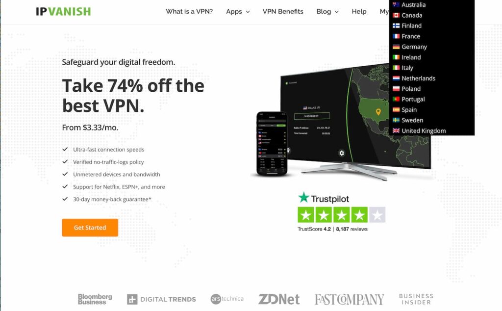 ipvanish vpn